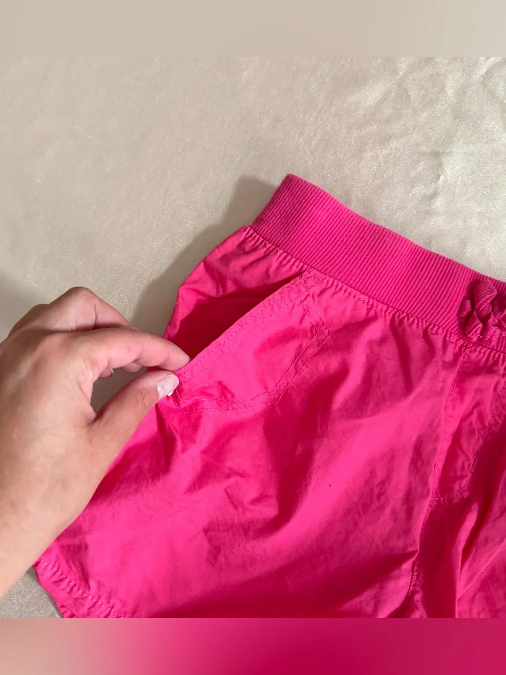 The Children's Place Girls' Elastic Waist Active Cotton Shorts Hot Pink Size14